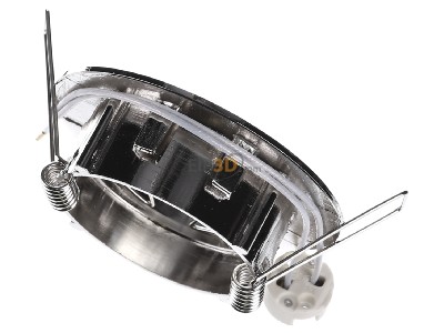 Top rear view EVN 511 013 chr/sat Downlight 1x0...50W LV halogen lamp 
