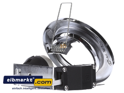 Ansicht hinten EVN Elektro 523 011 chr EB-Leuchte 50W 230V IP20 
