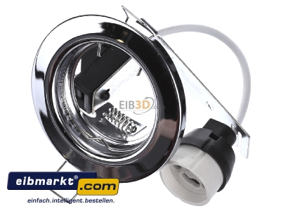 Ansicht oben vorne EVN Elektro 523 011 chr EB-Leuchte 50W 230V IP20 