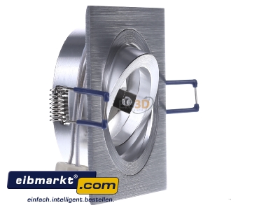 Ansicht links EVN Elektro 618 414 alu NV-EB-Leuchte 50W 12V IP20 