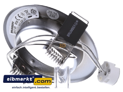 Ansicht hinten Brumberg Leuchten 2017.03 Einbauleuchte starr 50W chr-mt 