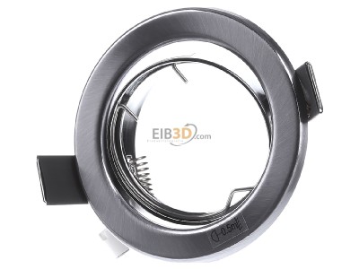 Frontansicht Brumberg 2034.03 Einbauleuchte beweglich 50W chr-mt 