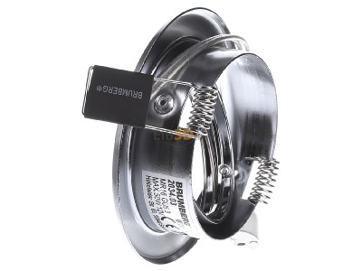 Ansicht rechts Brumberg 2034.03 Einbauleuchte beweglich 50W chr-mt 
