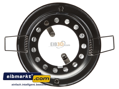 Ansicht hinten NV Halbeinbauleuchte 50W IP20 753 601 ws EVN Elektro 753 601 ws