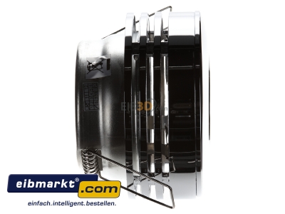 Ansicht oben links NV Halbeinbauleuchte 50W IP20 753 601 ws EVN Elektro 753 601 ws