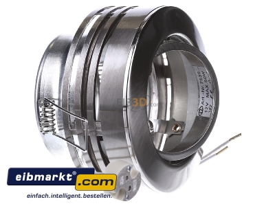 Ansicht links EVN Elektro 753 613 chr/sat NV Halbeinbauleuchte 50W IP20 