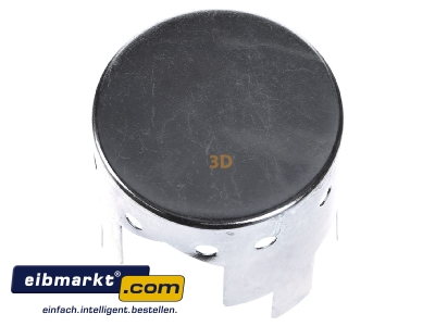 Ansicht oben vorne EVN Lichttechnik EBT 051 Einbautopf H 70mm. Stahl 