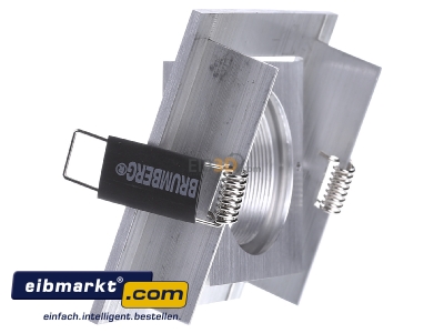 Ansicht rechts Brumberg Leuchten 512811 Einbaustrahler 50W alu-mt 