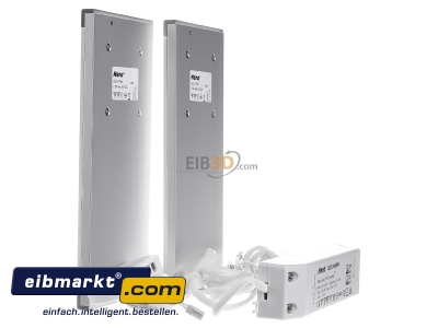 Ansicht rechts Hera 61055120208 2er-Set LED-Unterb.leuchte 7,5W ww eds m.IR-Sch 