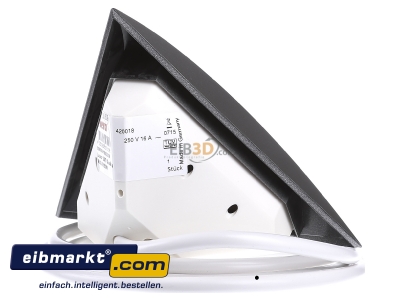Ansicht hinten Hera Luxor 2ST D eds M�bel-Doppelsteckdose 