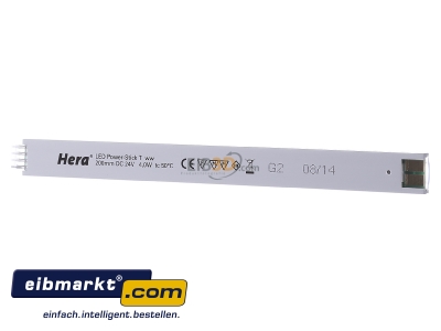 Ansicht hinten Hera 20202390102 LED Power-Stick 12 LED 4W ww 200mm 