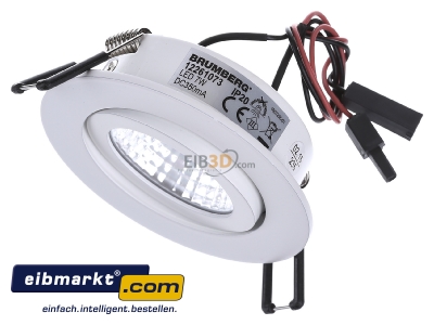 View up front Brumberg Leuchten 12261073 Spot luminaire/floodlight 1x7W LED
