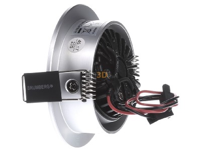 Ansicht rechts Brumberg 12261253 LED-Deckenspot aluminium-matt 7W, 