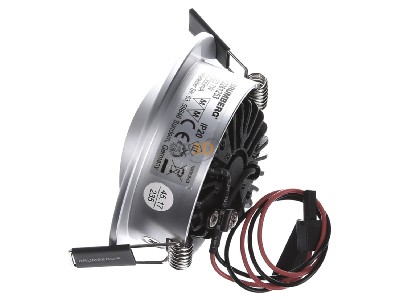 Ansicht oben rechts Brumberg 12261253 LED-Deckenspot aluminium-matt 7W, 