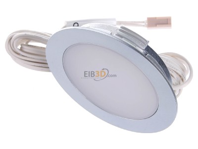 Ansicht oben vorne Hera FR 68-LED 4W ww chmt LED-Einbauleuchte chrom-matt 