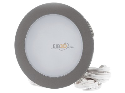 Frontansicht Hera FR 68-LED 4W ww eds LED-Einbauleuchte edelstahloptik 