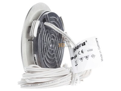 Ansicht rechts Hera FR 68-LED 4W ww eds LED-Einbauleuchte edelstahloptik 