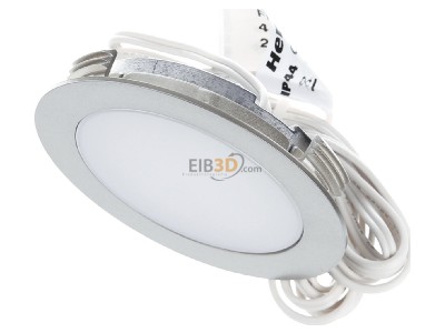 Ansicht oben vorne Hera FR 68-LED 4W ww eds LED-Einbauleuchte edelstahloptik 