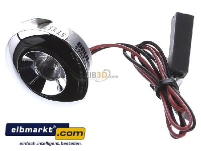 Ansicht oben vorne Brumberg Leuchten 12071023 LED-Lichtpunkt mt-alu/chr 1W 3000K IP44 
