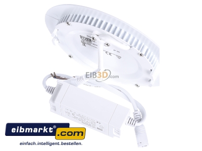 Ansicht oben hinten RZB Zimmermann 901451.002 LED-Einbaudownlight 5W 3000K D150 H36 