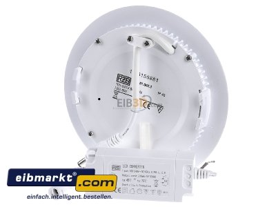 Ansicht hinten RZB Zimmermann 901451.002.1 LED-Einbaudownlight 5W 4000K D150 H36 