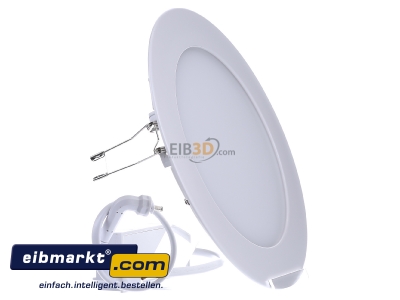 Ansicht links RZB Zimmermann 901452.002.1 LED-Einbaudownlight 9W 4000K D190 H36,5 