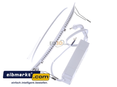 Ansicht oben rechts RZB Zimmermann 901452.002.1 LED-Einbaudownlight 9W 4000K D190 H36,5 