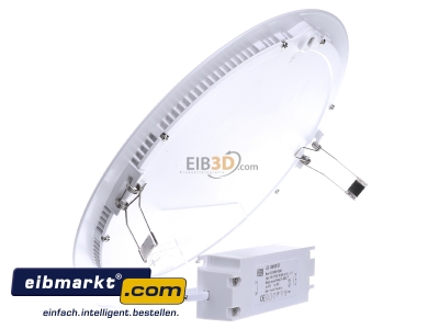Ansicht rechts RZB Zimmermann 901453.002 LED-Einbaudownlight 18W 3000K D255 H37 