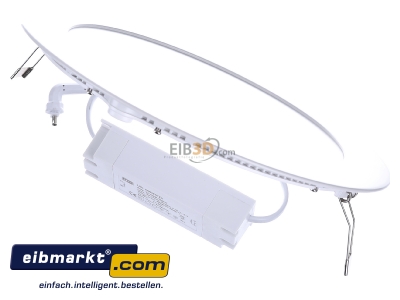 Ansicht oben hinten RZB Zimmermann 901453.002 LED-Einbaudownlight 18W 3000K D255 H37 
