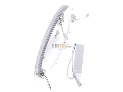 Ansicht oben rechts RZB 901453.002.1 LED-Einbaudownlight 18W 4000K D255 H37 
