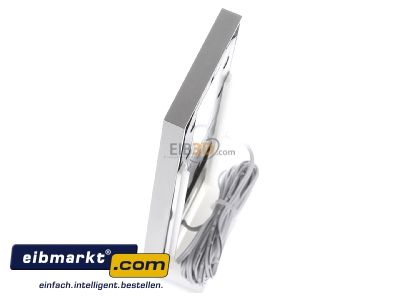Ansicht oben rechts Hera 61001690208 LED Slim-Pad F 5W ww edelstahloptik 