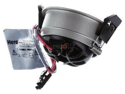 Ansicht oben hinten Hera SR 45-LED 4,8Wnw eds LED-Einbauleuchte schwenkbar 
