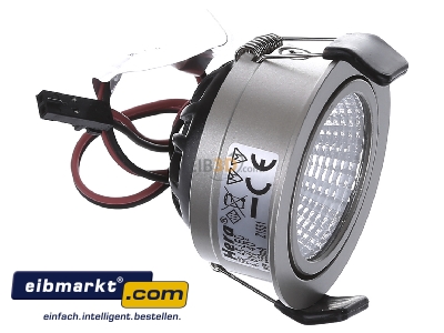 Ansicht oben links Hera SR 45-LED 4,8Www eds LED-Einbauleuchte schwenkbar 