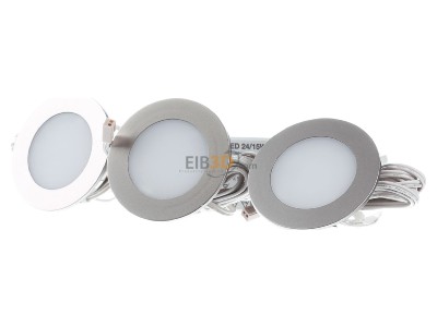 Frontansicht Hera 61056938003 3er-Set LED-Einbauleuchte 3W nw Tr.24/15W 