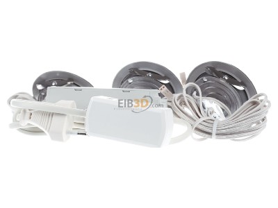 Ansicht hinten Hera 61056938003 3er-Set LED-Einbauleuchte 3W nw Tr.24/15W 