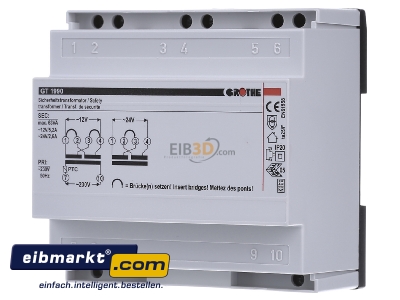 Frontansicht Grothe GT 1990 Transformator 5,2/2,6A 