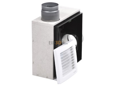 View top left Maico ER-UPB/R Ventilator housing for inlying bathrooms 
