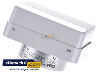 Top rear view Helios EVK 100 Ventilation shutter
