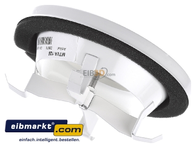 Ansicht oben hinten Helios MTVA 125 Metall-Tellerventil 