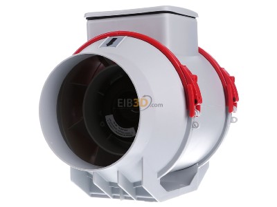 Back view Helios MV 125 Duct fan 
