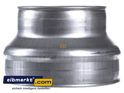 Ansicht hinten Helios RZ 160/125 Reduzierung von 160mm auf 125mm 