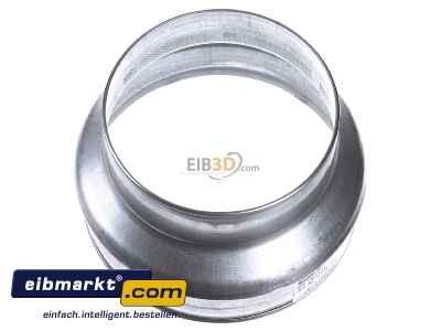 Ansicht oben links Helios RZ 160/125 Reduzierung von 160mm auf 125mm 