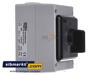 View on the left Helios WS Off-load switch
