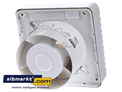 Back view Helios HR 90 KE Tube mounted ventilator 95m/h
