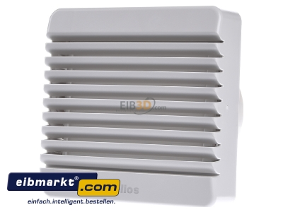 Front view Helios HR 90 KEZ Small-room ventilator surface mounted 
