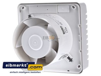 Back view Helios HR 90 KEZ Small-room ventilator surface mounted 
