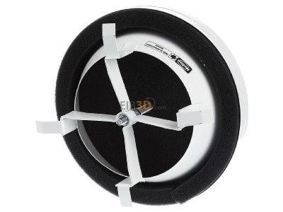 Ansicht hinten Helios MTVZ 125 Metall-Tellerventil DN 125mm f.Zuluft 
