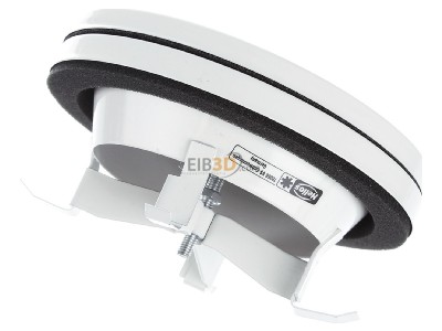 Ansicht oben hinten Helios MTVZ 125 Metall-Tellerventil DN 125mm f.Zuluft 