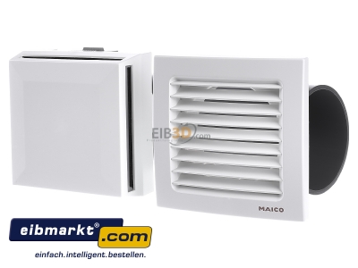 Front view Maico ALD 10 outside in-/outlet for ventilation 
