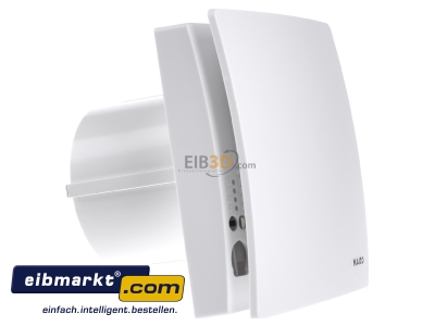 View on the left Maico ECA 100 ipro H Small-room ventilator surface mounted 
